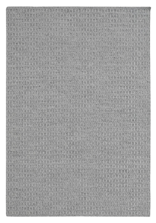 Dhurrie New Zealand Wool Grey Hand Woven Indian Runner Rug