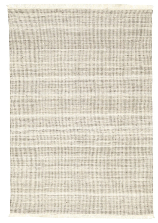Elena Ivory Natural Recycled Polyester Hand Woven Rug