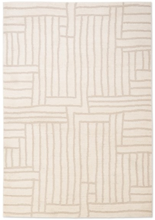 Elsa 3 Ivory Loomed Turkish Rug