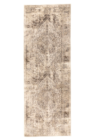 Hero Transitional 06 Beige Loomed Runner Turkish Rug