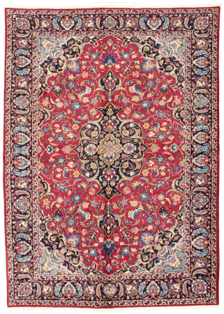 Mashad Wool Hand Knotted Persian Rug
