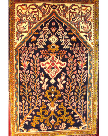 Sarough Hand Knotted Rug 2'1