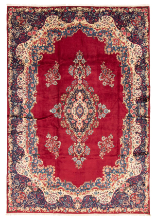 Yazd Wool Hand Knotted Persian Rug