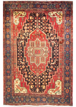 Goltog Hand Knotted Rug 4'4