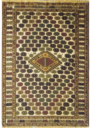 Gouchan Hand Knotted Rug 3'11
