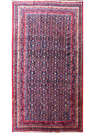 Hamadan All Over Wool Hand Knotted Persian Rug
