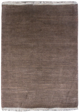 Gabbeh Grey Wool Hand Knotted Persian Rug