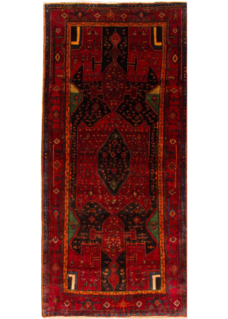 Goltog Vintage Wool Hand Knotted Persian Rug