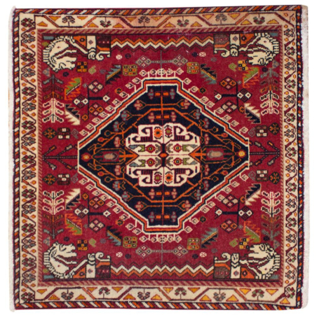 Shiraz Hand Knotted Rug 2'0
