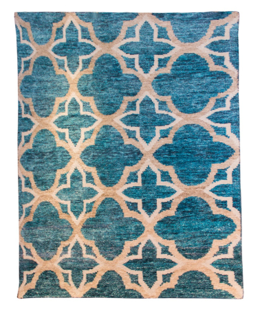 Pouria Silk Hand Knotted Indian Rug