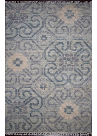 Gangam Wool Hand Knotted Indian Rug
