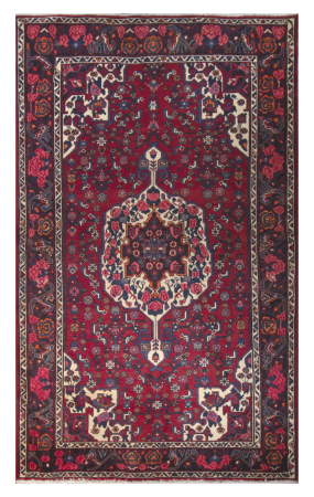 Hosseinabad Wool Hand Knotted Persian Rug