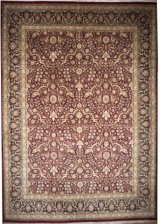Persian Style Hand Knotted Rug 10'0