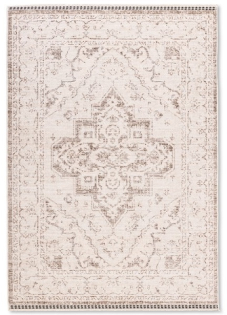 Paula Transitional 3 Space Dyed Polyester Cut & Loop Turkish Rug