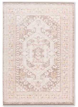 Paula Transitional 1 Space Dyed Polyester Cut & Loop Turkish Rug