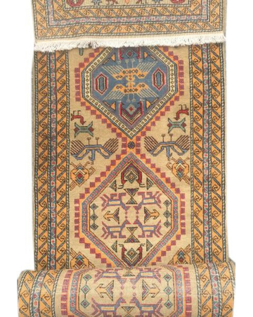 Ardabil Wool Hand Knotted Runner Persian Rug