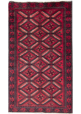 Baluch Hand Knotted Rug 2'11