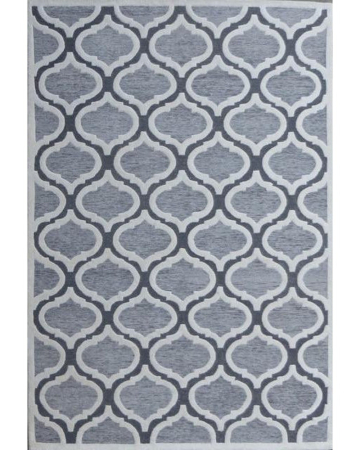King Silver Hand Knotted Rug