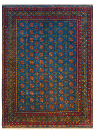 Agcha Wool Hand Knotted Afghan Rug