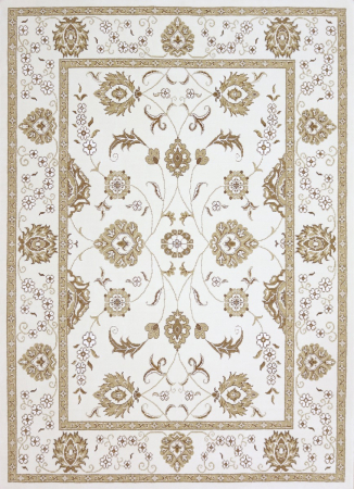 Ciragan 7001 Ivory/Ivory Wool Loomed Rug