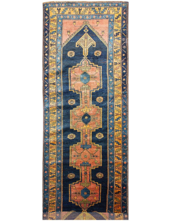 Lori Vintage Wool Hand Knotted Runner Persian Rug