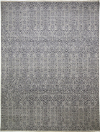 Grass 8502 Grey/Ivory Wool Loomed Rug