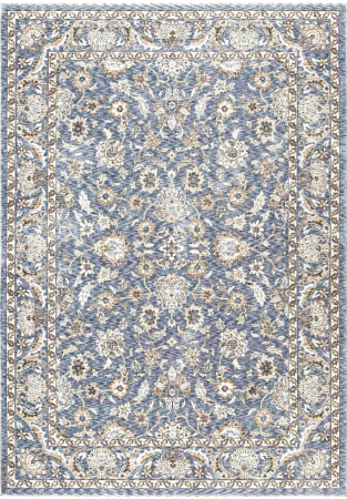Harper 70 Blue Loomed Polyester Egyptian Rug