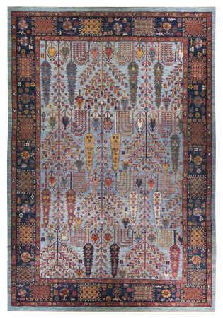 Seljuk Wool Hand Knotted Pakistani Rug