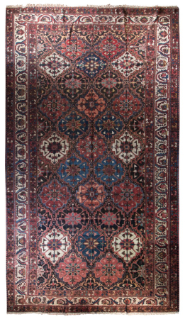 Bakhtiar Semi-Antique Wool Hand Knotted Persian Rug