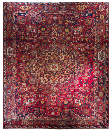 Bakhtiar Semi-Antique Wool Hand Knotted Persian Rug