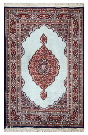 Moud Wool Hand Knotted Persian Rug