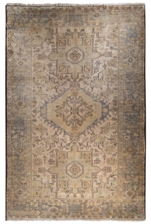 Gharaje Semi-Antique Wool Hand Knotted Persian Rug