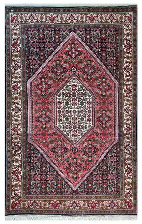 Bijar Wool Hand Knotted Persian Rug