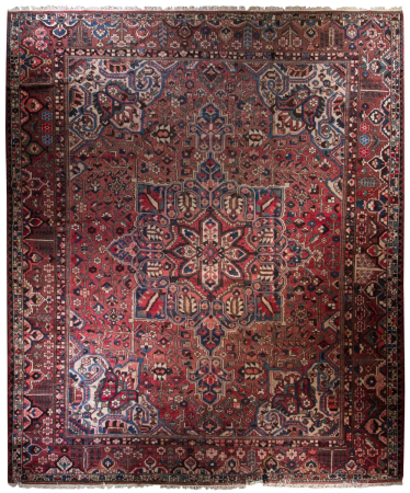 Bakhtiar Semi-Antique Wool Hand Knotted Persian Rug