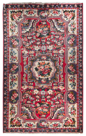 Bakhtiari Wool Hand Knotted Persian Rug