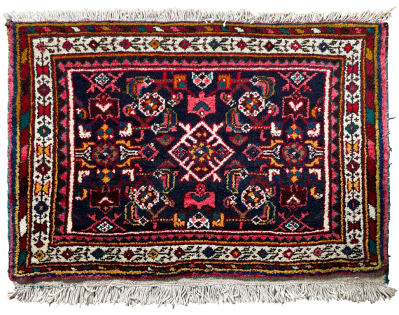Roudbar Wool Hand Knotted Persian Rug