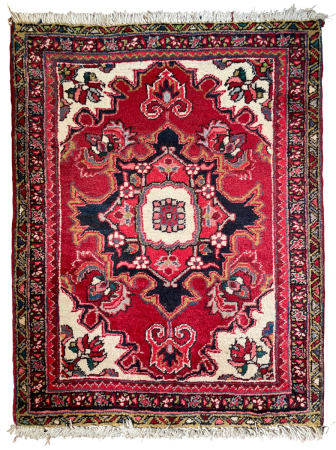 Heriz Wool Hand Knotted Persian Rug