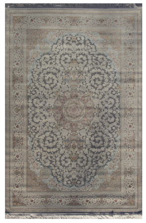 Arman Jeyran Light Silver Persian Rug