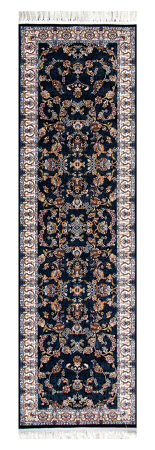 Farsan Afrooz Dark Blue Runner Persian Rug