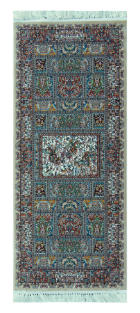 Farsan Kheshti Beige Runner Persian Rug