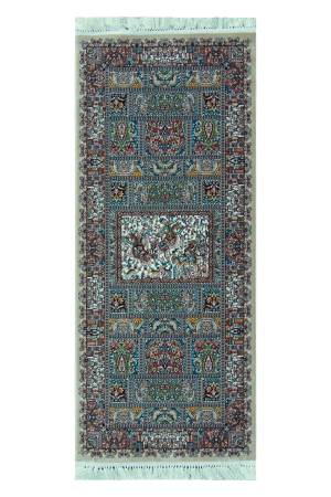 Farsan Kheshti Beige Runner Persian Rug