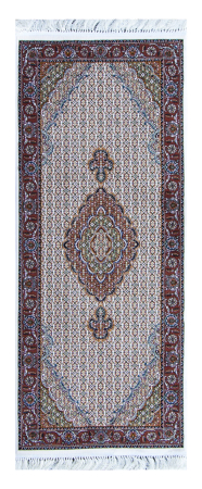 Farsan Riz Mahi Cream Runner Persian Rug