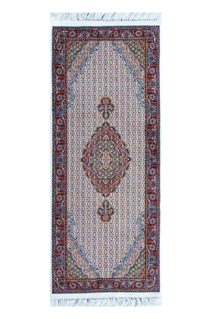 Farsan Riz Mahi Cream Runner Persian Rug