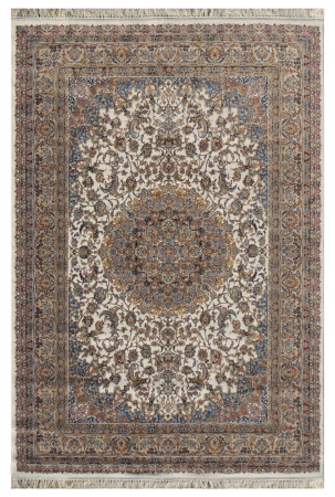 Farsan Shah Abbas Cream Persian Rug