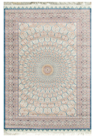 Tabriz Gonbad Cream Persian Rug