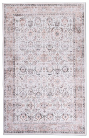 Toni 1 Faded Floral Blush & Ivory Printed Rug