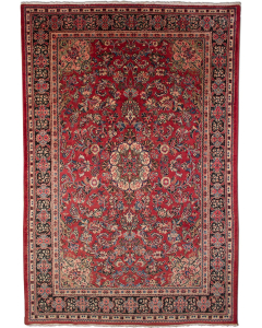 Mahal Old Hand Knotted Rug 7'0" x 10'7"