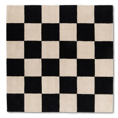 Aelia Checkered Hand Tufted Rug