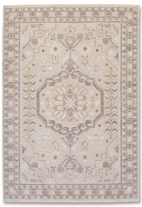 Adrienne 08 Ivory Loomed Turkish Rug