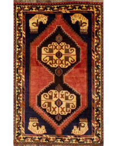 Shiraz Hand Knotted Rug 3'3" x 5'3"